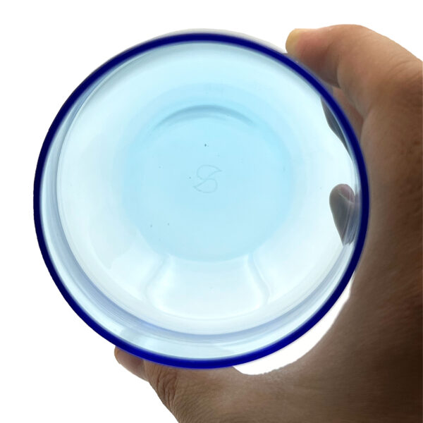 نیم لیوان آلگرا آبی رنگ پاشاباغچه کد 41536 - تصویر 2