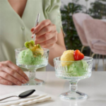 بستنی خوری جفتی پایه کوتاه الیزیا پاشاباغچه کد 51749 - تصویر 2