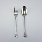 قاشق چنگال 12 پارچه استیل یونیک کد 5799 - تصویر 3