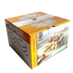 بیسکوییت خوری مربع بزرگ اکرولیک کد 1357B - تصویر 4
