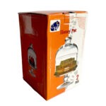 عسل خوری بزرگ گرد پایه دار اکرولیک کد906A - تصویر 5