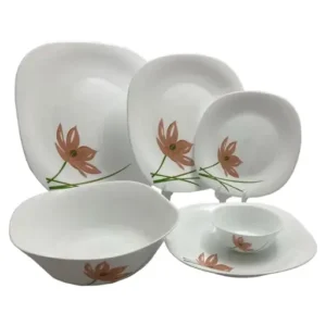 سرویس غذاخوری ۲۶ پارچه بورمیولی گل رز